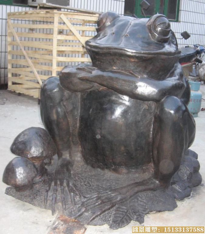 铜雕青蛙雕塑动物铜雕塑
